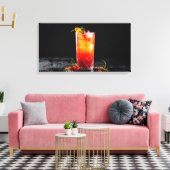 cocktail canvas afdruk (Insitu (Woonkamer))