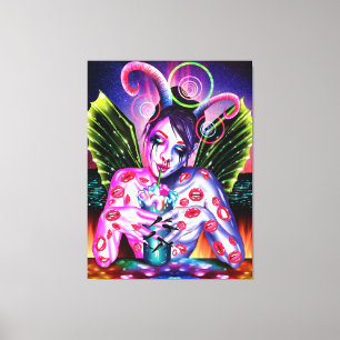 cocktail canvas afdruk