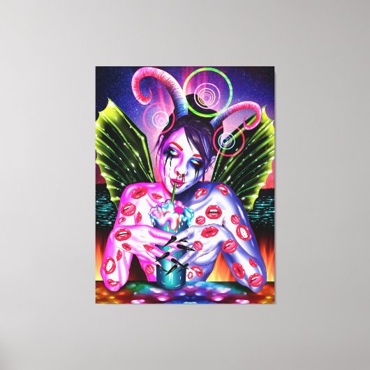 cocktail canvas afdruk (Voorkant)