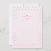 Cocktail Carnaval Glitter Snoep Verjaardag - ELK Kaart (Achterkant)