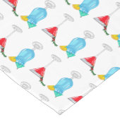 Cocktail cartoon-afbeelding korte tafelloper (Hoek)