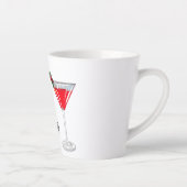 Cocktail cartoon-afbeelding latte mok (Rechts)
