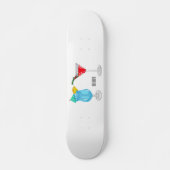 Cocktail cartoon-afbeelding persoonlijk skateboard (Voorkant)
