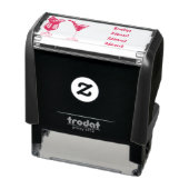 Cocktail cartoon-afbeelding zelfinktende stempel (Product)