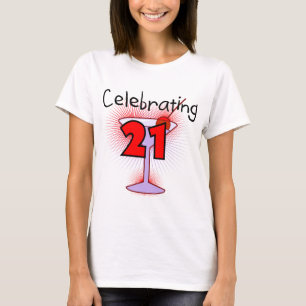 Cocktail Celebrating 21 T-shirts en cadeautjes