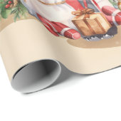 Cocktail Christmas Party for Hippo lovers  Cadeaupapier (Rol Hoek)