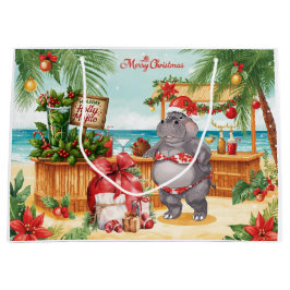 Cocktail Christmas Party for Hippo lovers Groot Cadeauzakje