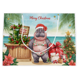 Cocktail Christmas Party for Hippo lovers Groot Cadeauzakje