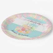 Cocktail Citrus Zomer Zwembad Party Strand Tropisc Papieren Bordje (Gekanteld)