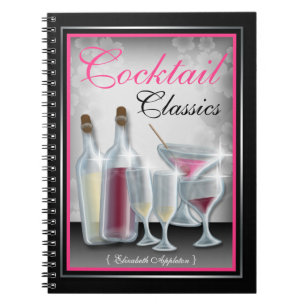 Cocktail Classics - Beverage Recipe Notitieboek