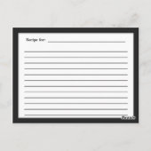Cocktail Classics Recipe Cards Briefkaart (Achterkant)