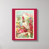 COCKTAIL COCKATOO PINK COCKATOO RETRO PRINT (Voorkant)