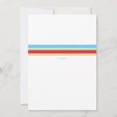 Cocktail Collectie Invitation Kaart (Achterkant)