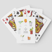 Cocktail Combo speelkaarten (Achterkant)