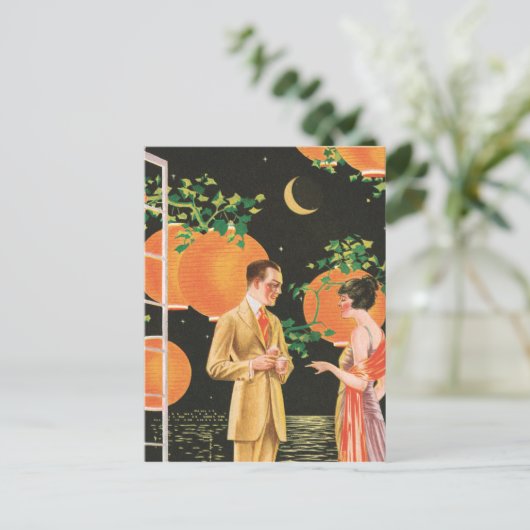 Cocktail Coversations Briefkaart (Staand voorkant)