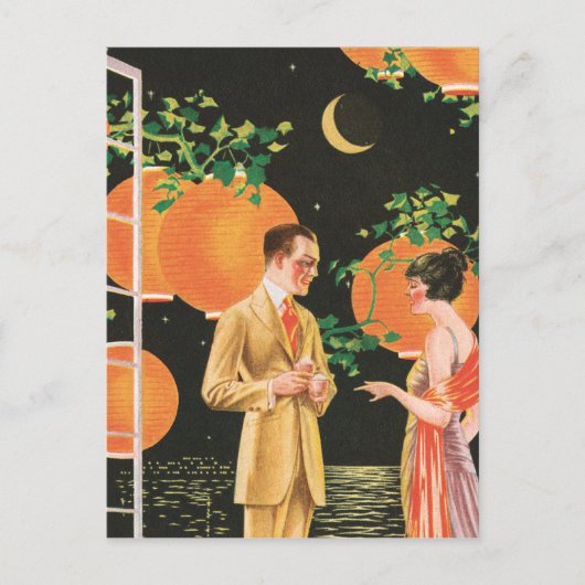 Cocktail Coversations Briefkaart (Voorkant)