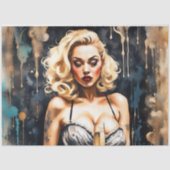 Cocktail Cuties - Champagne Decoupage papier (Voorkant)