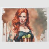 Cocktail Cuties - Moskou Mule Decoupage Papier (Voorkant)