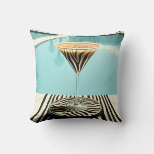 Cocktail Designer Statement Zebra thema kussen
