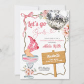 Cocktail Disco Cowgirl Rodeo Bachelorette Weekend Kaart (Voorkant)