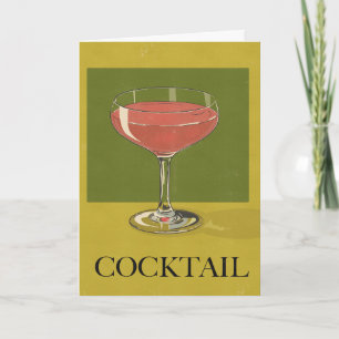 Cocktail drank kaart