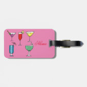 Cocktail Drink Assortment Thunder_Cove Bagagelabel (Achterkant horizontaal)