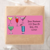Cocktail Drink Assortment Thunder_Cove Etiket (Insitu)