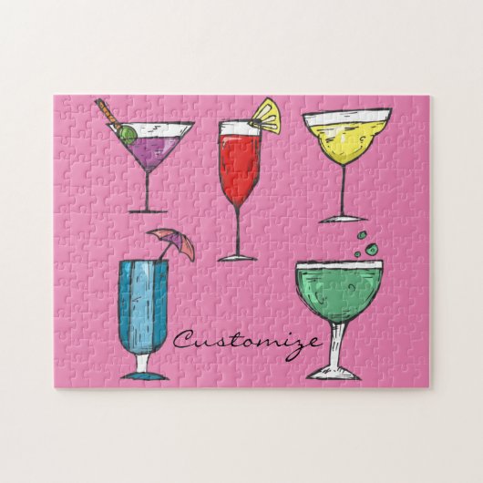 Cocktail Drink Assortment Thunder_Cove Legpuzzel (Horizontaal)