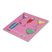 Cocktail Drink Assortment Thunder_Cove Tegeltje (Zijkant)