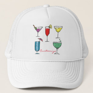 Cocktail Drink Assortment Thunder_Cove Trucker Pet