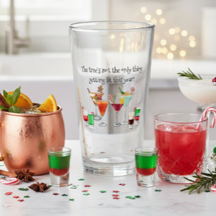 Cocktail Drink Funny Gezegde Kerstmis Glas