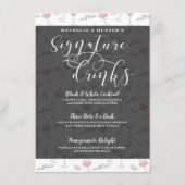 Cocktail Drink & Glazen Signature Cocktail Drinken Menu (Voorkant)