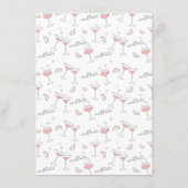 Cocktail Drink & Glazen Signature Cocktail Drinken Menu (Achterkant)