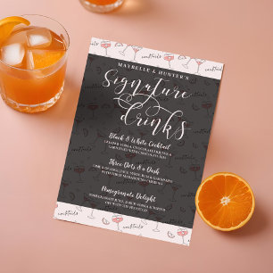 Cocktail Drink & Glazen Signature Cocktail Drinken Menu