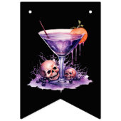 Cocktail Drink Halloween Party Banner (Tweede vlag)