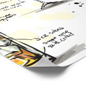 Cocktail Drink Recipe Design Poster (Hoek)