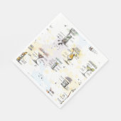 Cocktail Drink Recipe Design Servet (Hoek)