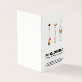 Cocktail Drinken | Barman Visitekaartje (Buitenkant)