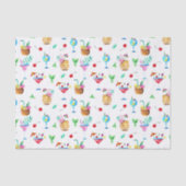 Cocktail Drinken het Patroon van de Waterverf van  Tissuepapier (Voorkant)