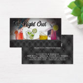 Cocktail Drinken | Marmer | Bekleding Visitekaartje (Bureau)