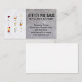 cocktail Drinken | mixologie Visitekaartje (Voorkant / Achterkant)