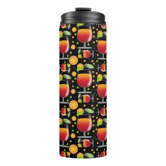 Cocktail-Drinken Thermosbeker (Voorkant)