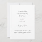 Cocktail en Fruit Happy Hour-uitnodiging Kaart (Achterkant)