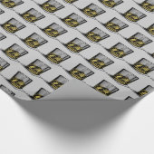 Cocktail en Napkin-ontwerp Cadeaupapier (Hoek)