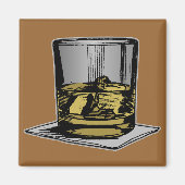 Cocktail en Napkin-ontwerp Magneet (Voorkant)