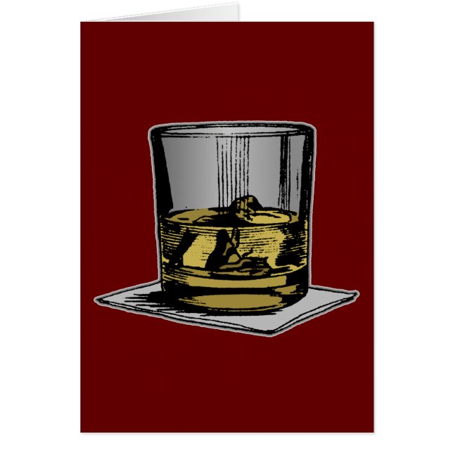 Cocktail- en servetontwerp (Voorkant)