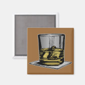 Cocktail- en servetontwerp magneet (Voorkant / Achterkant)