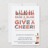 Cocktail Evenement Uitnodiging Kerstmis (Voorkant)