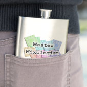 COCKTAIL FLASK - MASTER MIXOLOGIST - BARTENDER HEUPFLES (Voorbeeld)