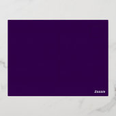 cocktail folie feestdagen briefkaart (Achterkant)